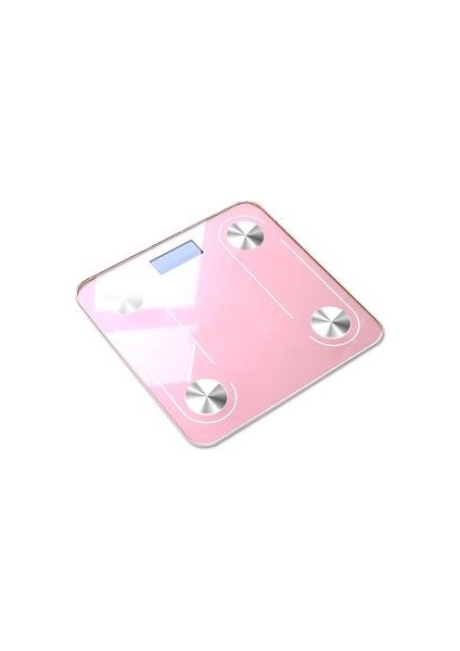Yeni Bluetooth Akıllı Vücut Yağ Ölçeği Elektronik Tartı Ölçümü(Pembe) (Yurt Dışından)