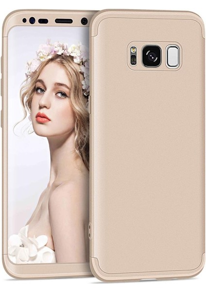 Samsung Galaxy S8 Plus Kılıf Kamera Korumalı 360 Tam Koruma Ays