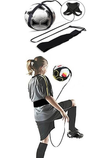 Ayarlanabilir Tekmelik Top Tutucu Bel Kemeri Futbol Topu Antrenman Egzersiz Eğitici Kemer Korse