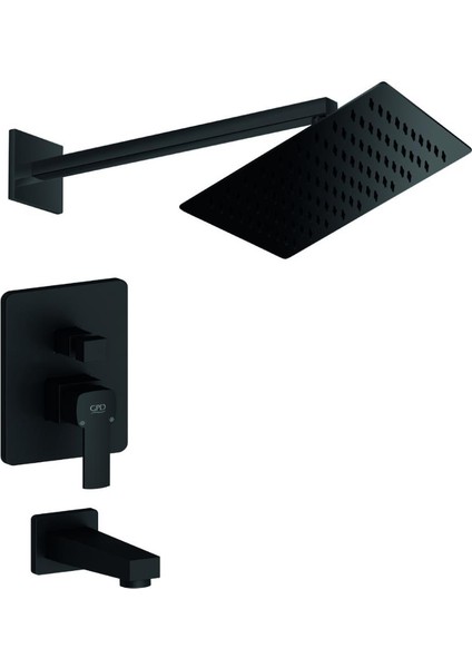 MAB160-S Ankastre Duş Seti Pedra Siyah ADS29-S