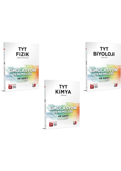 TYT Fizik Kimya Biyoloji Deneme Seti 2023