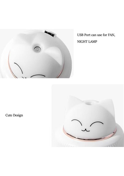 300 ml. USB Karikatür Ultrasonik Hava Nemlendirici Zamanlama Aroma Esansiyel Yağı Difüzör Sisleyici (Yurt Dışından) fırsatları