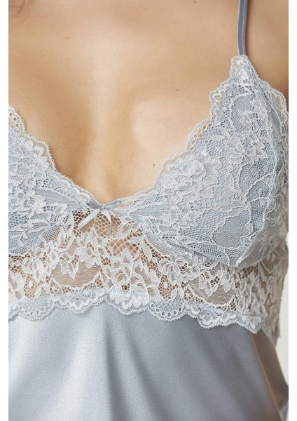 Saten Dantelli Gecelik 890 Mist fiyatları