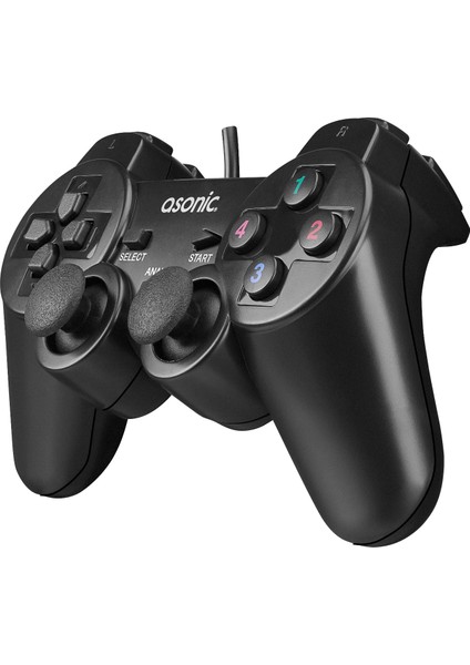 AS-A35 Usb/pc/ps3 1.8m Kablolu Titreşimli Joystick