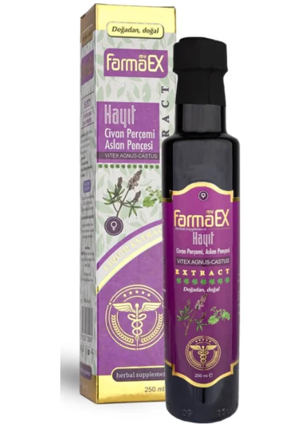 My Farmaex Hayıt & Civan Perçemi Ekstraktı 250 Ml Ynaturel