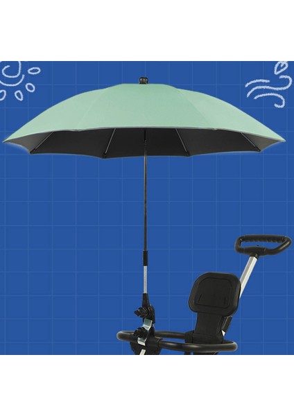 Bebek Arabası için Ayarlanabilir Şemsiye - Yeşil (Yurt Dışından) modelleri