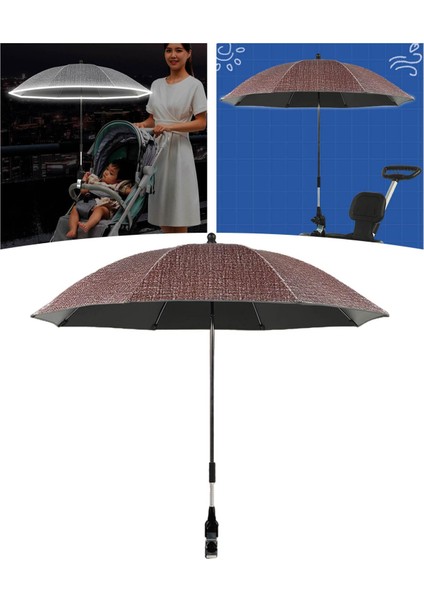 Baby Falasol Universal Uv Şemsiyesi Için Puset Klipsleri Için Puset Kırmızısı Kırmızı( Yurt Dışından )