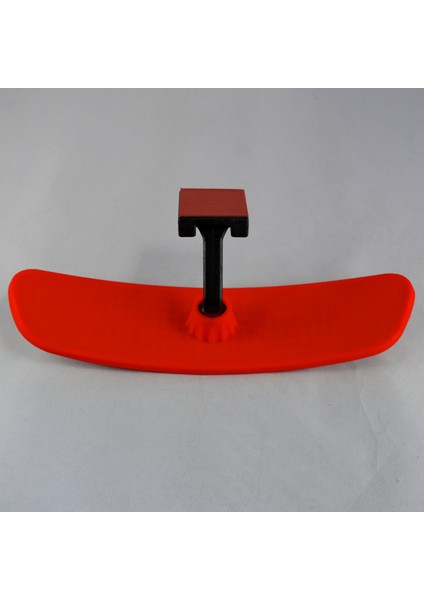 Pırlanta 5 Eğik Kollu Universal Dikiz Aynası 25 x 6 cm Kırmızı