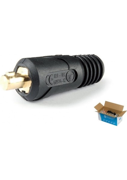 CX0021 35-70 mm² Kaynak Kablosu Soketi Kauçuk Erkek Trafimet İtalyan