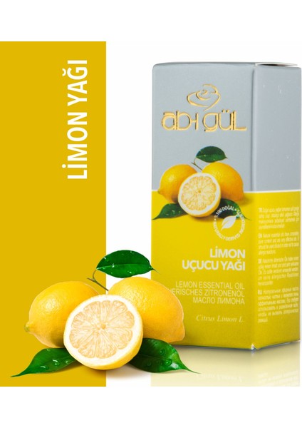 Ab-ı Gül %100 Saf Limon Uçucu Yağı 15 ml