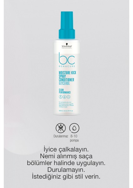 Bc Clean Nem Yükleme Sprey Saç Kremi 400ML