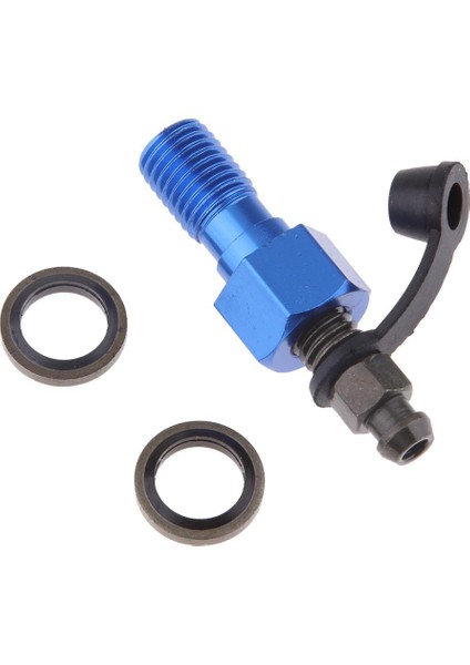 M10 x 1.25MM Konu Fren Kaliper Vida Banjo Cıvata Boşaltma Meme Siyah(Yurt Dışından) fırsatları