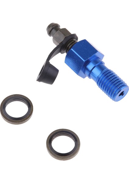 M10 x 1.25MM Konu Fren Kaliper Vida Banjo Cıvata Boşaltma Meme Siyah(Yurt Dışından) indirimleri