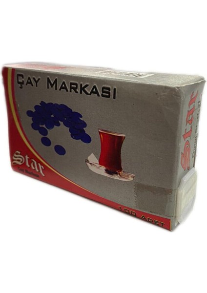 Çay Markası Köşeli - 100 Adet