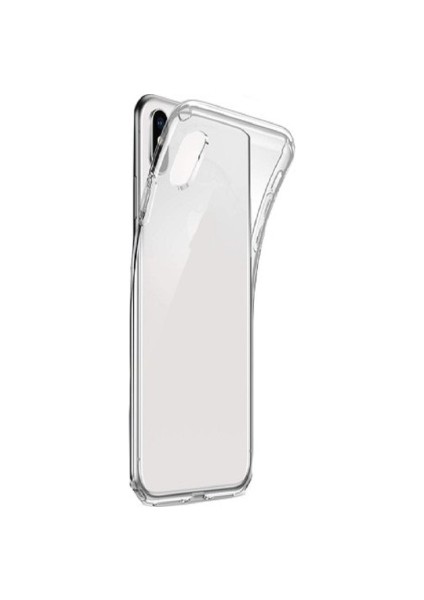 iPhone Xs Max Şeffaf Silikon Kılıf