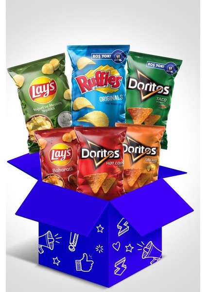 Gamer Cips Paketi (Lay’s, Ruffles, Doritos)