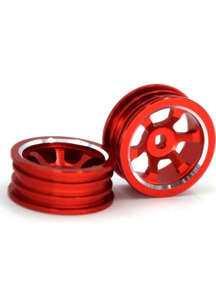 20MM Metal Yükseltme Tekerlek Jant Seti Wltoys 1:28 Tüm Modeller Araba Kırmızı (Yurt Dışından)