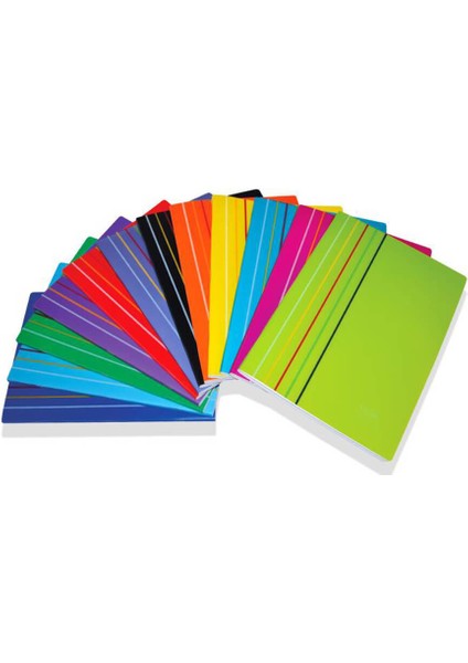 40 Yaprak Kareli A4 Defter Pp Kapak