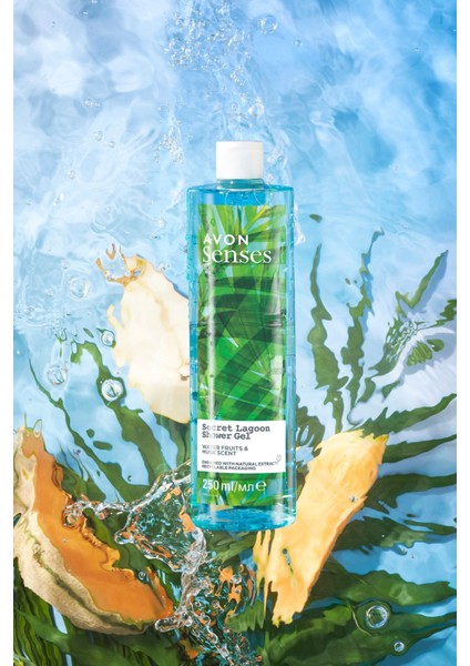 Senses Secret Lagoon Su Meyveleri ve Misk Kokulu Duş Jeli 250 Ml.