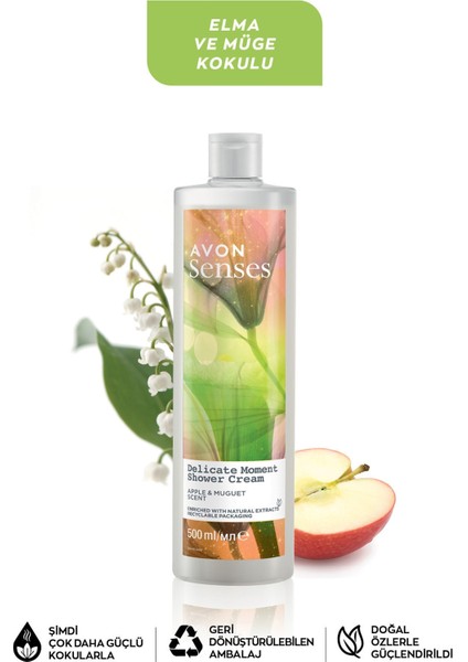 Senses Delicate Moment Elma ve Müge Kokulu Krem Duş Jeli 500 ml fiyatları