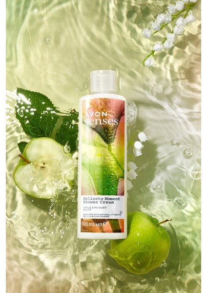 Senses Delicate Moment Elma ve Müge Kokulu Krem Duş Jeli 500 ml modelleri