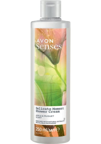 Senses Delicate Moment Elma ve Müge Kokulu Krem Duş Jeli 250 ml