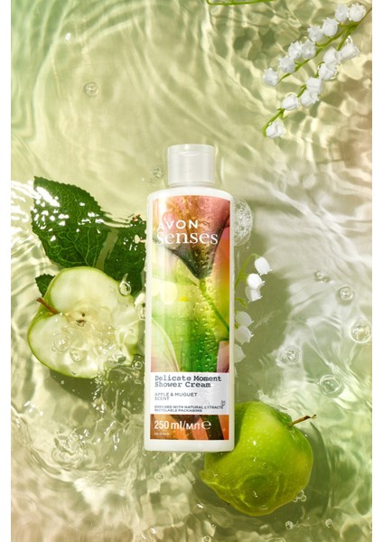 Senses Delicate Moment Elma ve Müge Kokulu Krem Duş Jeli 250 ml modelleri