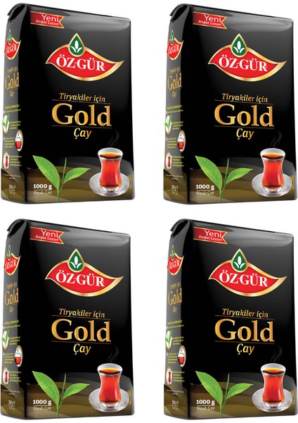 Gold Çay 1000 gr x 4 Adet