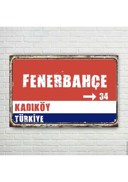 Plaka Retro Ahşap Poster