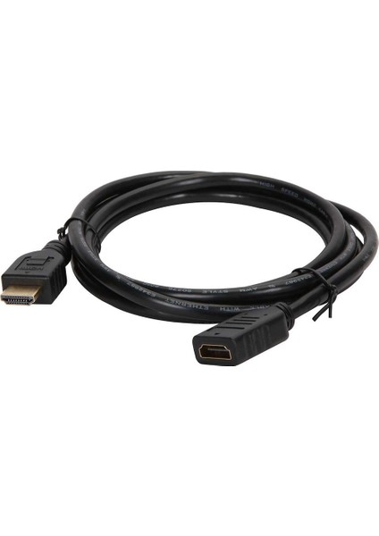 2 Metre HDMI Uzatma Kablosu Dişi Erkek HDMI 2m High Speed Extension Cable