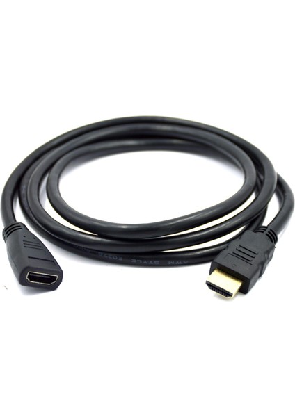 3 Metre HDMI Uzatma Kablosu Dişi Erkek HDMI 3m High Speed Extension Cable
