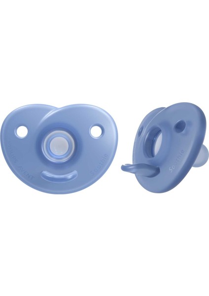 Philips Avent Soothie Ortodontik Saklama Kutulu 2li Emzik 0-6 Ay - Erkek modelleri