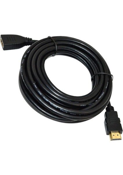 5 Metre HDMI Uzatma Kablosu Dişi Erkek HDMI 5m High Speed Extension Cable