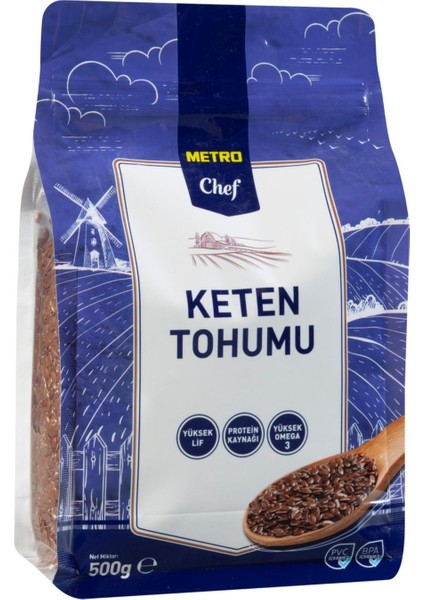 Keten Tohumu 500 gr