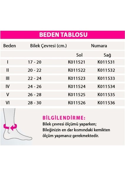 Levamed Active Malleol Dest. Ekstra Bantlı Ayak Bilekliği Sağ indirimleri