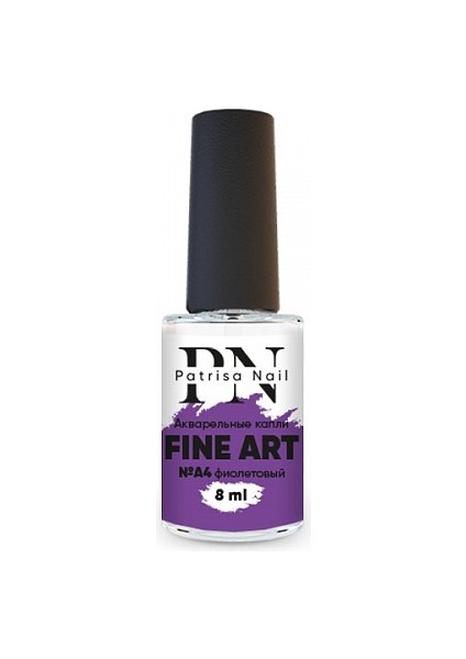 Sulu Boya Fine Art A4 , Akvarel Damla Mor 8 ml