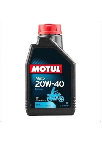 Moto 20W-40 4t 1 Lt Motor Yağı