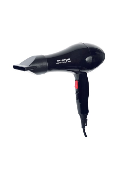 Turbo W-4200 Professional Ac Motor Saç Kurutma Fön Makinesi Profesyonellerin Kuaför Tercihi 4 Modlu