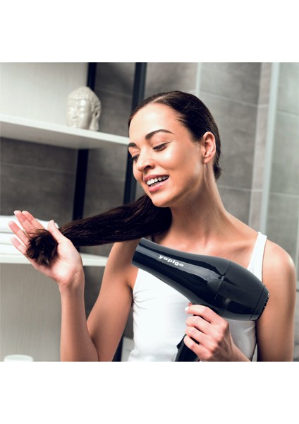 Turbo W-4200 Professional Ac Motor Saç Kurutma Fön Makinesi Profesyonellerin Kuaför Tercihi 4 Modlu fırsatları