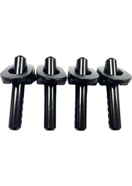 4 Parça Metal Rc Araba Kabuk Sütun Arrma Norious Için 1:10 Rc Model Araba Siyah(Yurt Dışından)