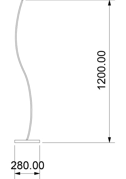 TRA20022 Eco LED Lambader Larga-S - Işık Rengi 3000K Sıcak Beyaz