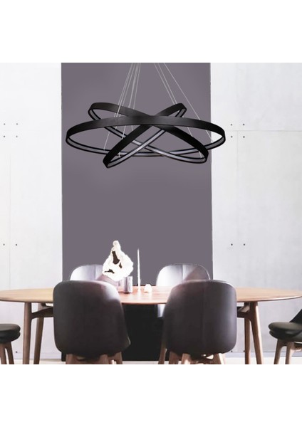 TRA30003 Eco Ø95 cm LED Avize Sarkıt Larga - Işık Rengi 3000K Sıcak Beyaz
