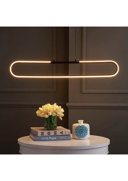 TRA80013 Eco 100*16 cm LED Avize Sarkıt Parkur Rod - Işık Rengi 3000K Sıcak Beyaz