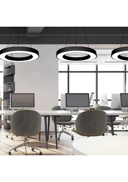 TRA2014-72-120 Eco Ø120 cm LED Avize Sarkıt Zeven - Işık Rengi 6500K Soğuk Beyaz