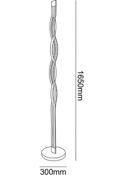 TRA20093 Eco 165 cm LED Lambader Opposıte - Işık Rengi 4000K Doğal Beyaz fırsatları