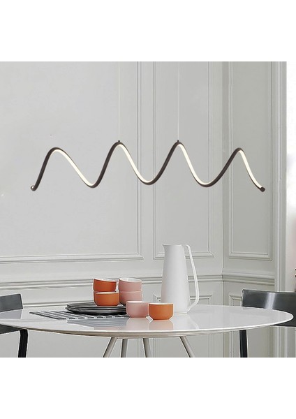 TRA80011 Eco 100 cm LED Avize Sarkıt Spıral - Işık Rengi 4000K Doğal Beyaz