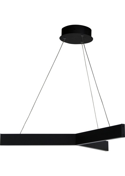 TRA61131 Eco Ø70 cm LED Avize Sarkıt Y Quınze - Işık Rengi 6500K Soğuk Beyaz