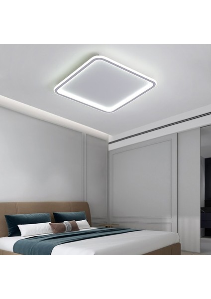 TRA54101 Eco 60*60 cm LED Avize Plafonyer Basıs - Işık Rengi 6500K Soğuk Beyaz