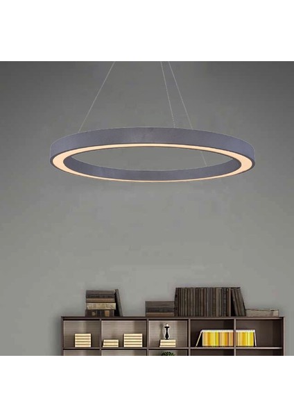 TRA2023-72-120 Eco Ø120 cm LED Avize Sarkıt Vıer - Işık Rengi 3000K Sıcak Beyaz
