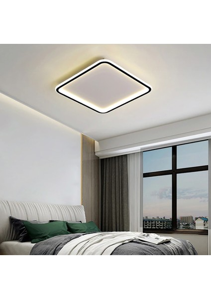 TRA54102 Eco 80*80 cm LED Avize Plafonyer Basıs - Işık Rengi 6500K Soğuk Beyaz